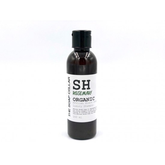 ROSEMARY SHAMPOO WITH ORGANIC AFRICAN BLACK SOAP